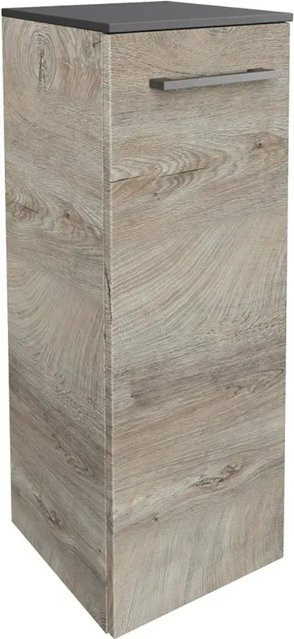 Fackelmann Bad-Hängeschrank Oxford Eiche Natur mit Soft-Close-Tür, B/T/H: 30,2 x 32,0 x 82,2 cm - Bild 1