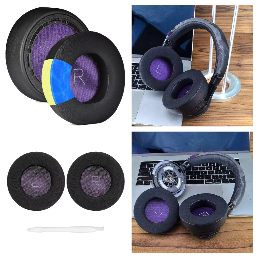 Plantronics BackBeat Pro Ersatz-Ohrpolster mit Kühlgel und weichem Schaumstoff in Schwarz - Bild 2
