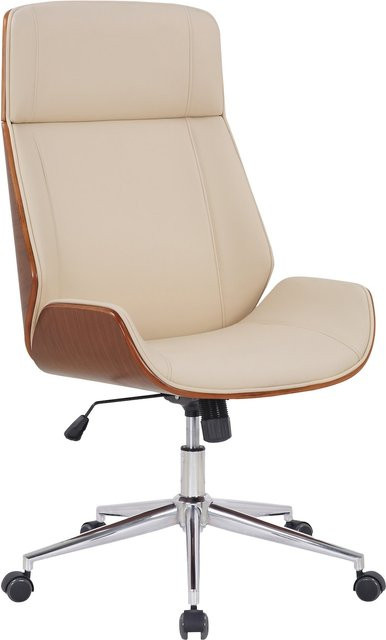 CLP Bürostuhl Varel ergonomischer Schreibtischstuhl mit Armlehnen, höhenverstellbar und drehbar - Bild 1