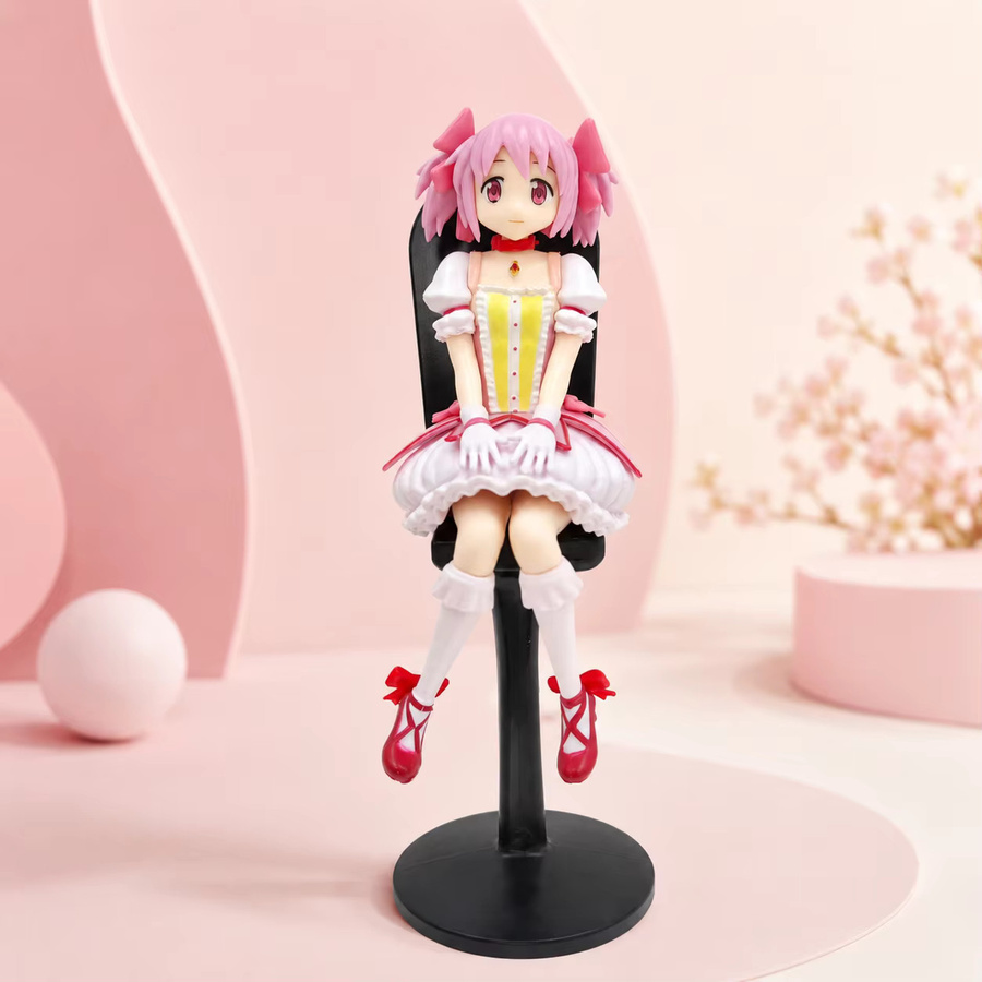Bandai Puella Magi Madoka Magica Kaname Madoka Akemi Homura, Actionfigur, Modell Statue, Desktop-Ornament - Bild 1