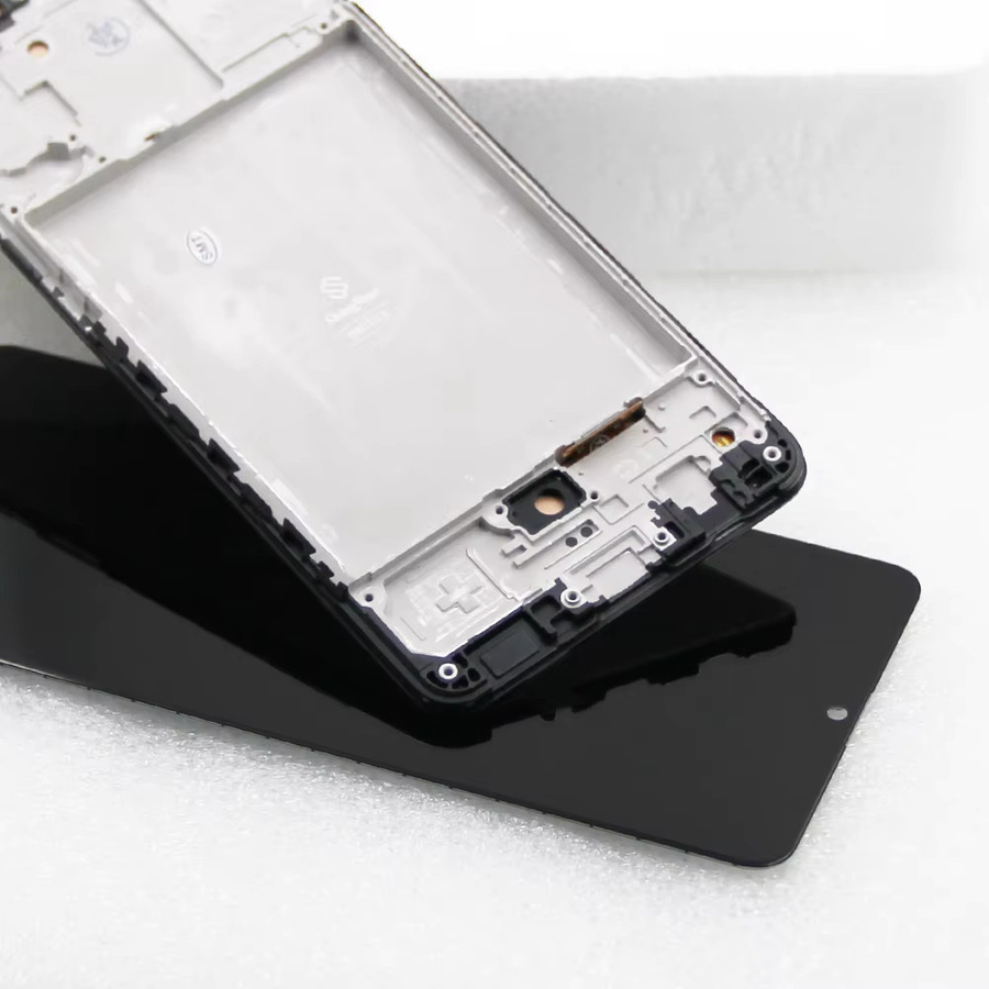 Samsung A31 A315 LCD Display mit Touchscreen Digitizer Montage in Schwarz - Bild 4