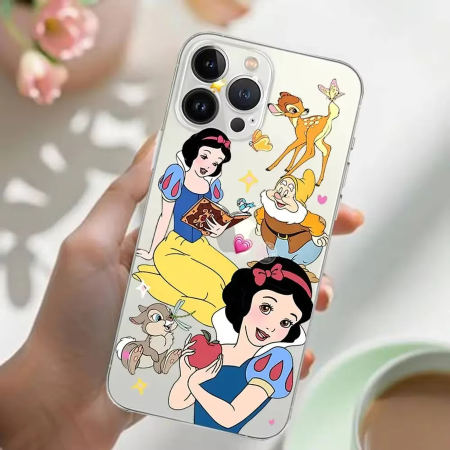 Mesuca Silikon Handyhülle für iPhone in Transparent und Weiß - Bild 3
