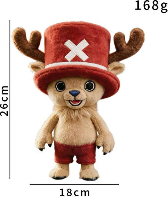Yiran toy 1 One Piece Tony Chopper Plüschtier ab 14 Jahren - Bild 1
