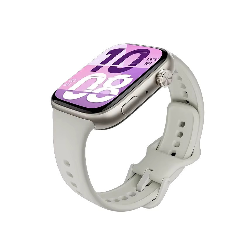 HONOR Watch X5i Smartwatch mit 1,97-Zoll-AMOLED-Display in Schwarz mit Bluetooth-Anrufen sowie Herzfrequenz- und Blutsauerstoffüberwachung - Bild 1