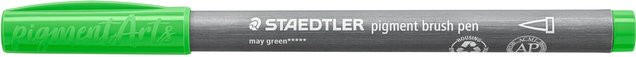 Staedtler Pigment Brush Pen in Maigrün - Bild 1