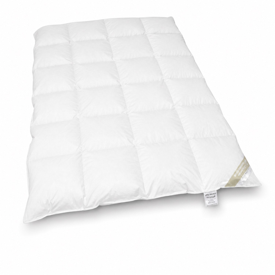 Betten Hofmann Canada Kassetten Daunenbett mit 100% neuen Daunen, Weiß, B/H: 155 x 220 cm - Bild 1