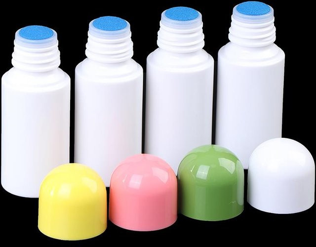 HNKMP Flüssigkeitsflasche mit Schwamm-Applikator, Blau - Bild 1