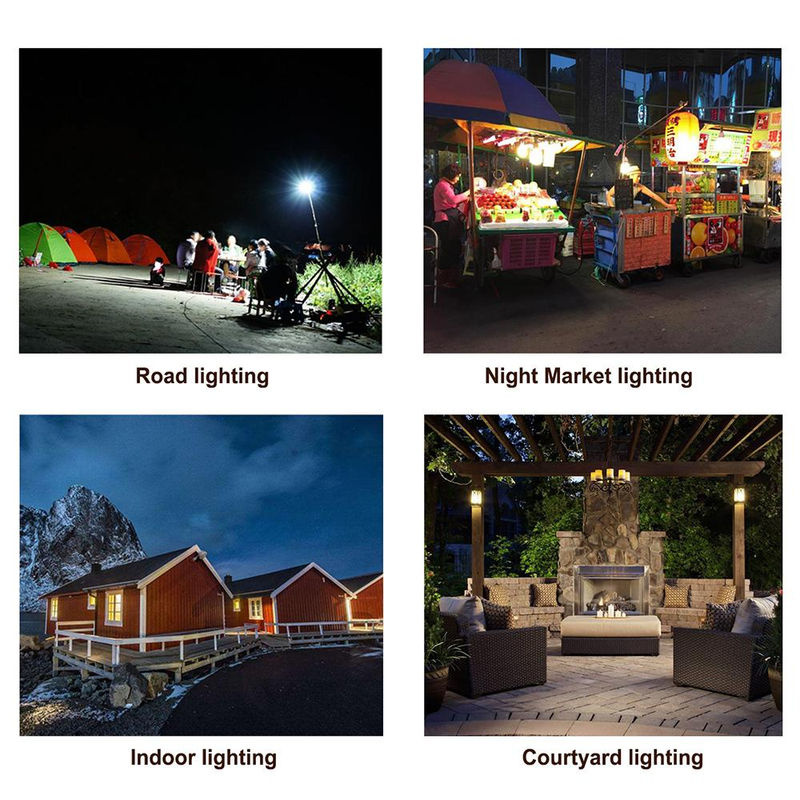 GoolRC Solar LED Camping Glühbirne mit Fernbedienung, wasserdicht IP65, weiß - Bild 2
