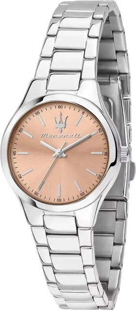 Maserati Damenuhr Attrazione, Edelstahl, Roségold, Quarz, 30 mm - Bild 1