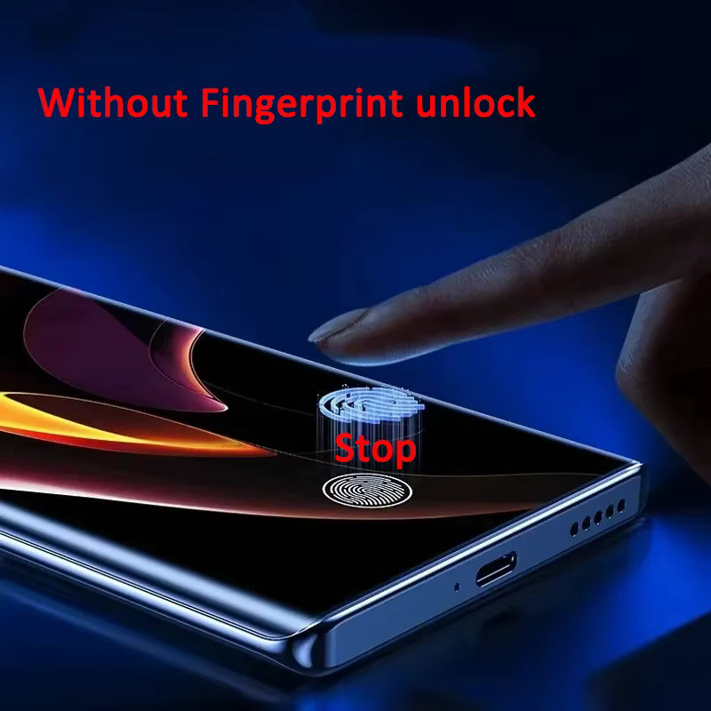 3 Stück Privacy Hydrogel Displayschutzfolie für Realme 10T 11x 12 ProPlus 12x 5G Note 50 60 60X 70 70T transparent - Bild 6