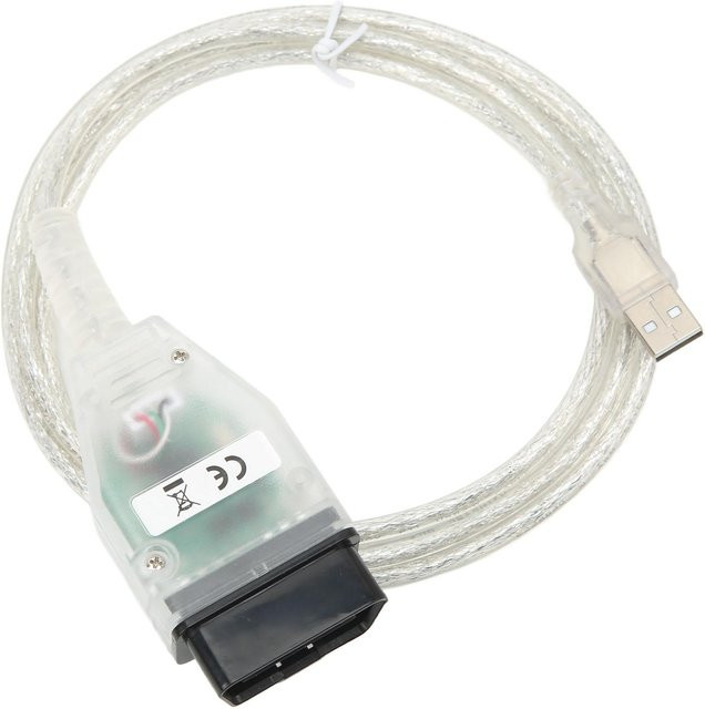 Fishine OBD2 Diagnosekabel für Win10, VCI TIS 16pin J2534 V18.00.008 Code Lesekabel, Weiß - Bild 1