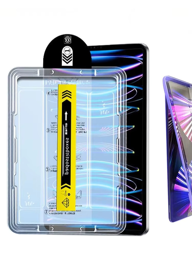 Samsung Panzerglas Schutzfolie für Galaxy Tab S7 S8 S9 S10 S11 S9 FE S10 FE+ transparent - Bild 5