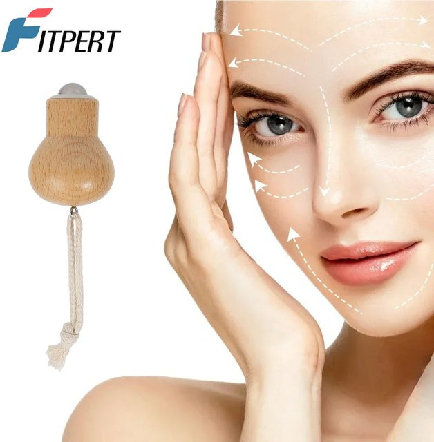 FITPERT Gesichtsmassagegerät Gua Sha Holztherapie Kit, Unisex - Bild 1