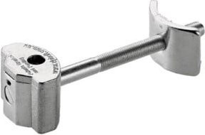 Hettich Arbeitsplattenverbinder AVB 4 aus Zinkdruckguss in Silber, Länge: 116 mm, Maß X: 48-60 mm, Artikelnummer 9079579 - Bild 1