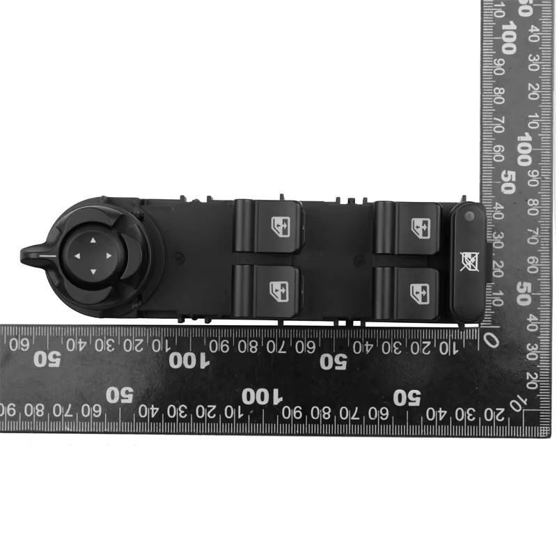 ODIDIO Master Power Window Switch Button in Schwarz passend für Alfa Romeo Giulietta 940 2010–2019 - Bild 5