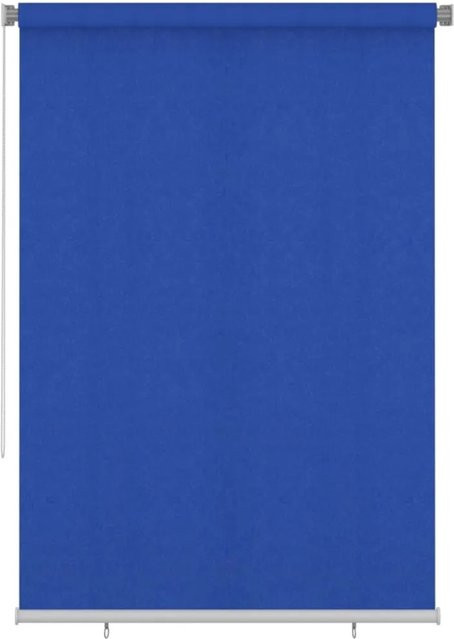 vidaXL Außenrollo aus HDPE in Blau, B: 160 cm, H: 230 cm - Bild 1
