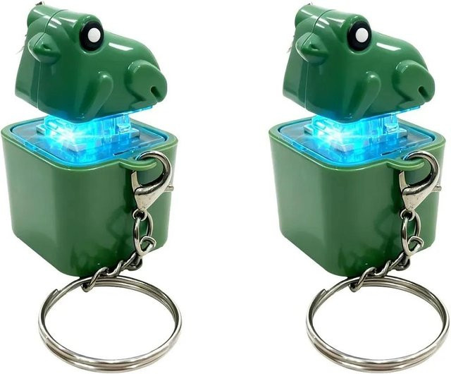 Binchi Outdoor Product Schlüsselanhänger Frosch, LED-Lichter, Unisex - Bild 1