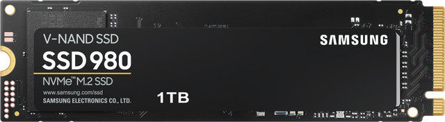 Samsung 980 NVMe M.2 SSD 1 TB Black - Bild 1