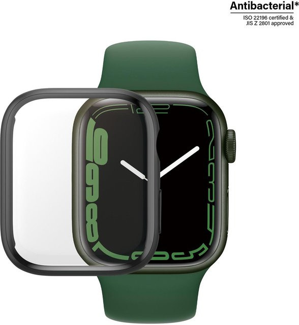 PanzerGlass Displayschutz Full Body Apple Watch Series 8, 7, 41mm, Schwarz, Unisex - Bild 1