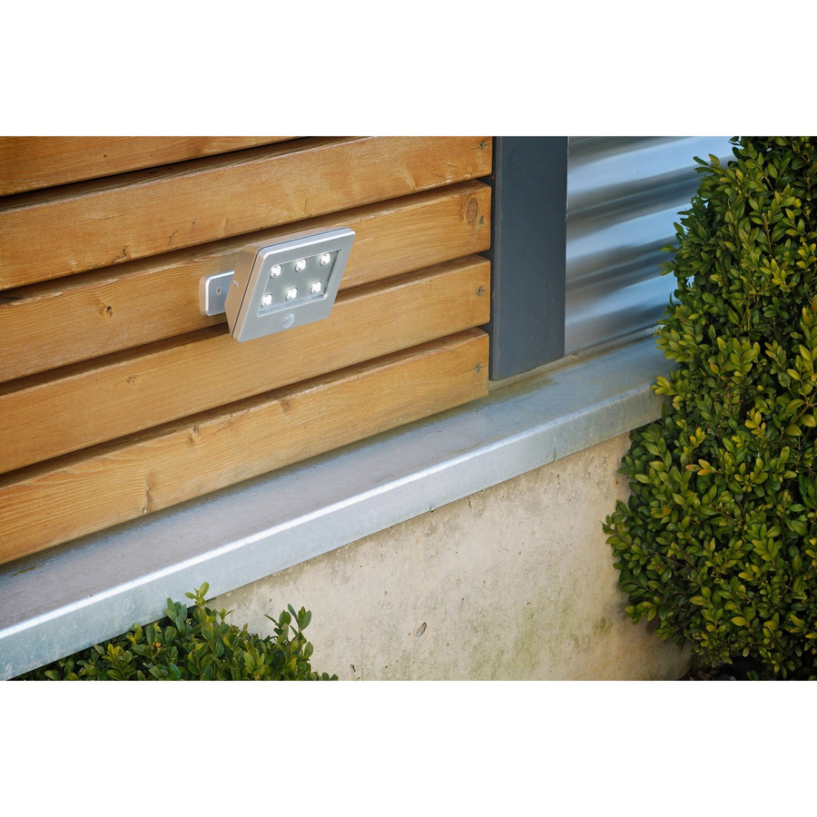 Briloner LED-Außenwandleuchte Lero mit Bewegungsmelder in Silber - Bild 2
