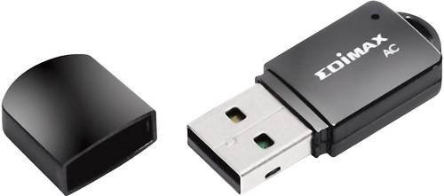 Edimax EW-7811UTC Dual Band WLAN Stick USB-A 433 MBit/s Schwarz - Bild 1