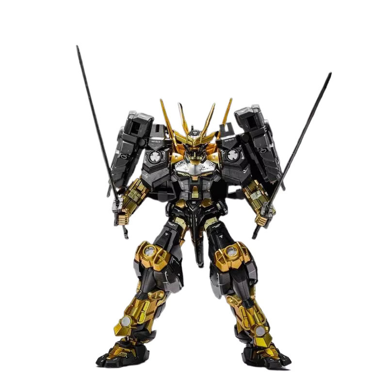 Bandai Hg Black Sengoku Astray King Four Swords & Double Sheath Robot Bausatz, Schwarz - Bild 3