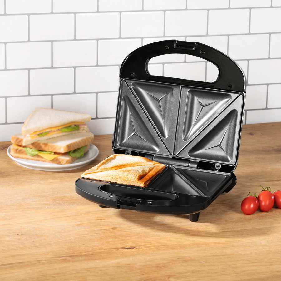 GOURMETmaxx Sandwichmaker Easy in Schwarz - Bild 3