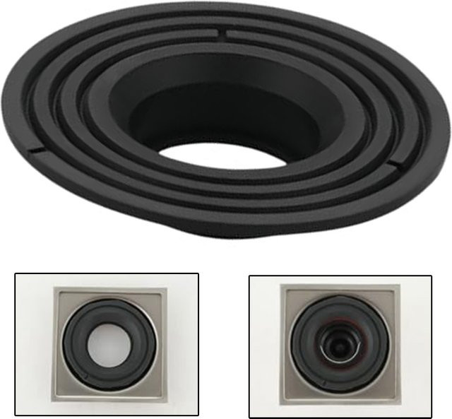 VIBRATITE Bodenablauf Reduzierer Silikon Adapter von 2'' bis 4'' für Schlauch und Abflussrohr in Küche und Badezimmer - Bild 1