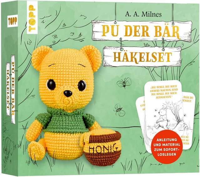 Topp Häkelset Pu der Bär - Bild 1