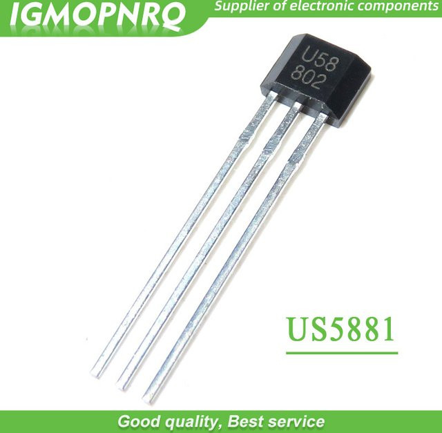 10 Stück US5881 TO92S US5881LUA Transistoren in Schwarz - Bild 1