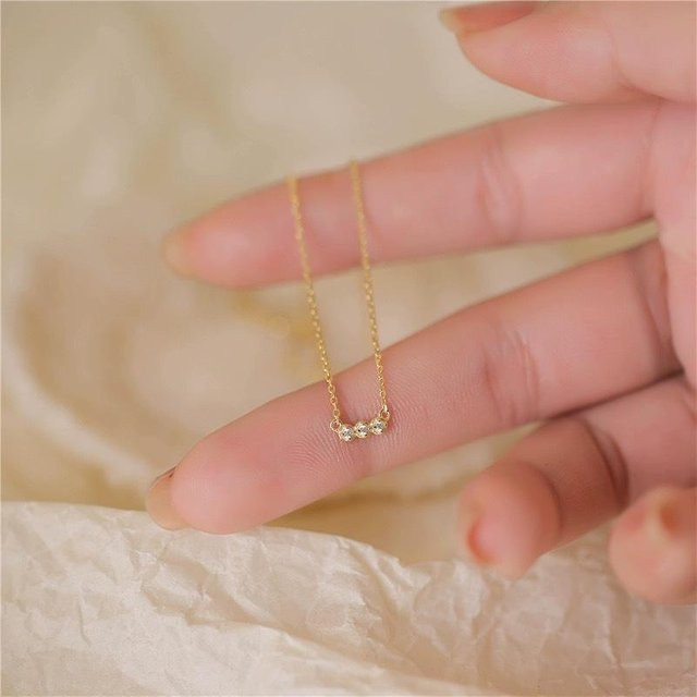 Lucky Star Jewelry Halskette 925 Silber, Zirkonia, Damen - Bild 1