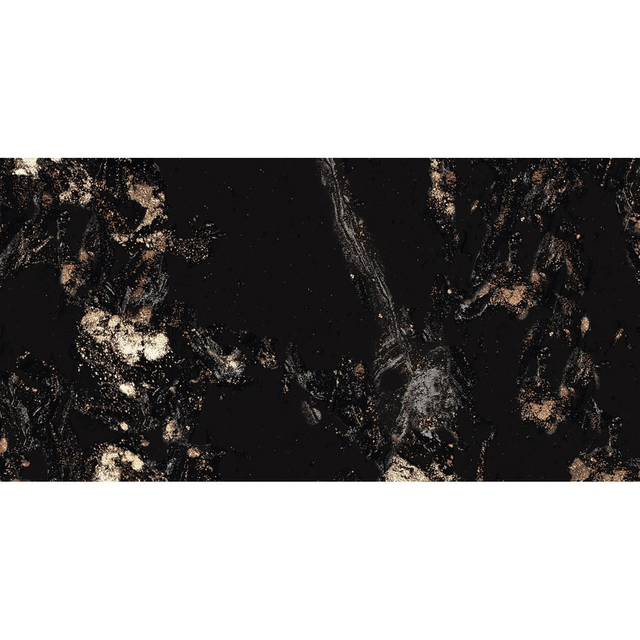 Bodenfliese Feinsteinzeug United Tile und Mosaic Opus in Gold, Marmor-Look, poliert, B: 60 cm, T: 30 cm - Bild 2