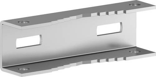 Schneider Electric NSYSFPSC50 Mastbefestigung aus Stahl in Silber, B/T/H: 49,5 x 3,25 x 4,5 cm - Bild 1