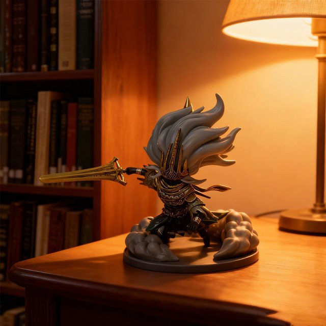 Bandai Dark Souls 3 Nameless King, Anime-Figur, 14cm, Kunststoff - Bild 1
