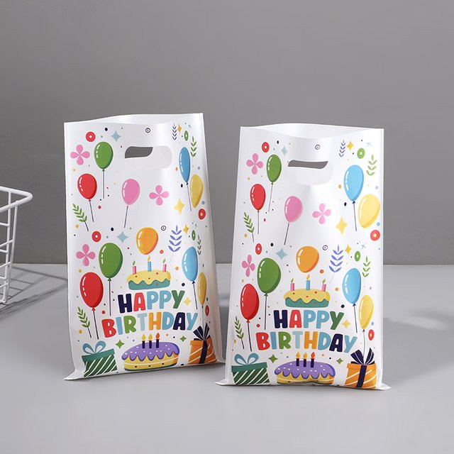 Bunte Papiertüten für Geburtstagssüßigkeiten und Party-Gastgeschenke für Kinder und Erwachsene, Mehrfarbig - Bild 1