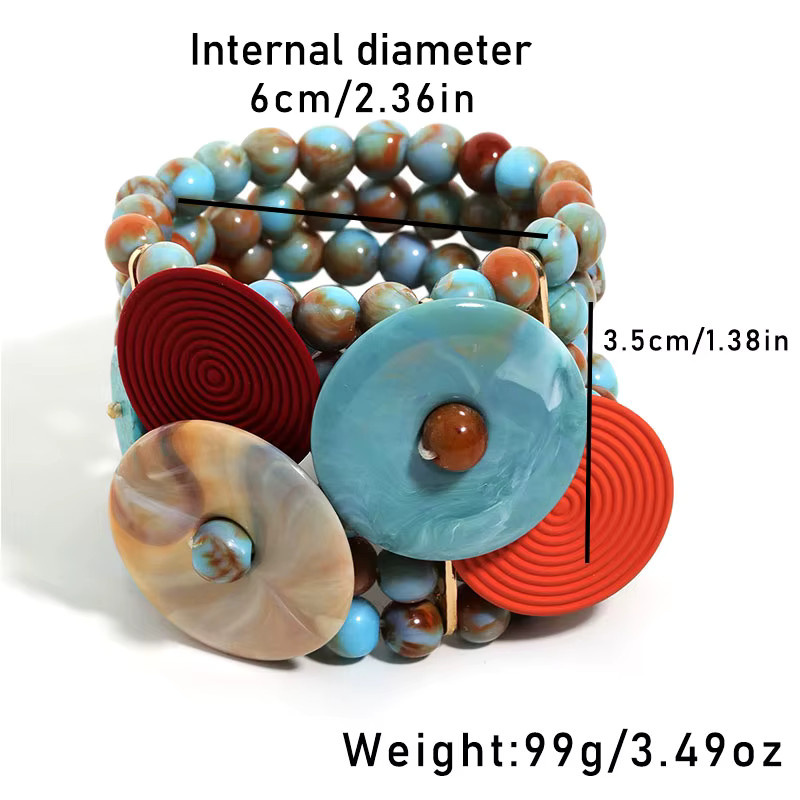 Armband-Set, Perlen, Bunt, Damen - Bild 2