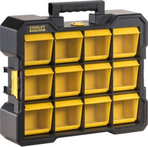 Stanley Flip Bin Organizer in Transparent und Gelb - Bild 1