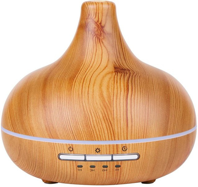 Grundig Aroma-Diffusor in Braun mit Holz-Optik und USB-Anschluss - Bild 1