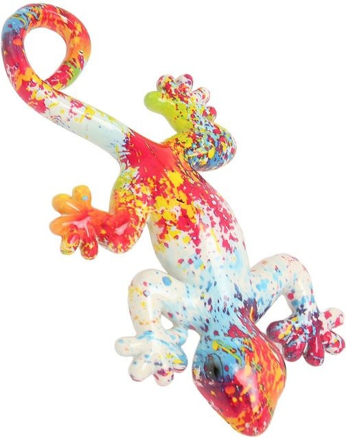 GoolRC Gecko Wanddeko Eidechse Skulptur aus Harz, Multicolour - Bild 1