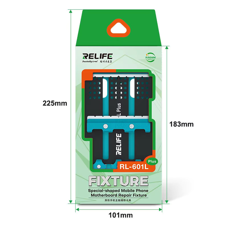 Relife RL-601L plus Motherboard Reparatur Befestigung mit Chip Wärmeableitung für Handys B/T/H: 22,5 x 10,1 cm - Bild 6