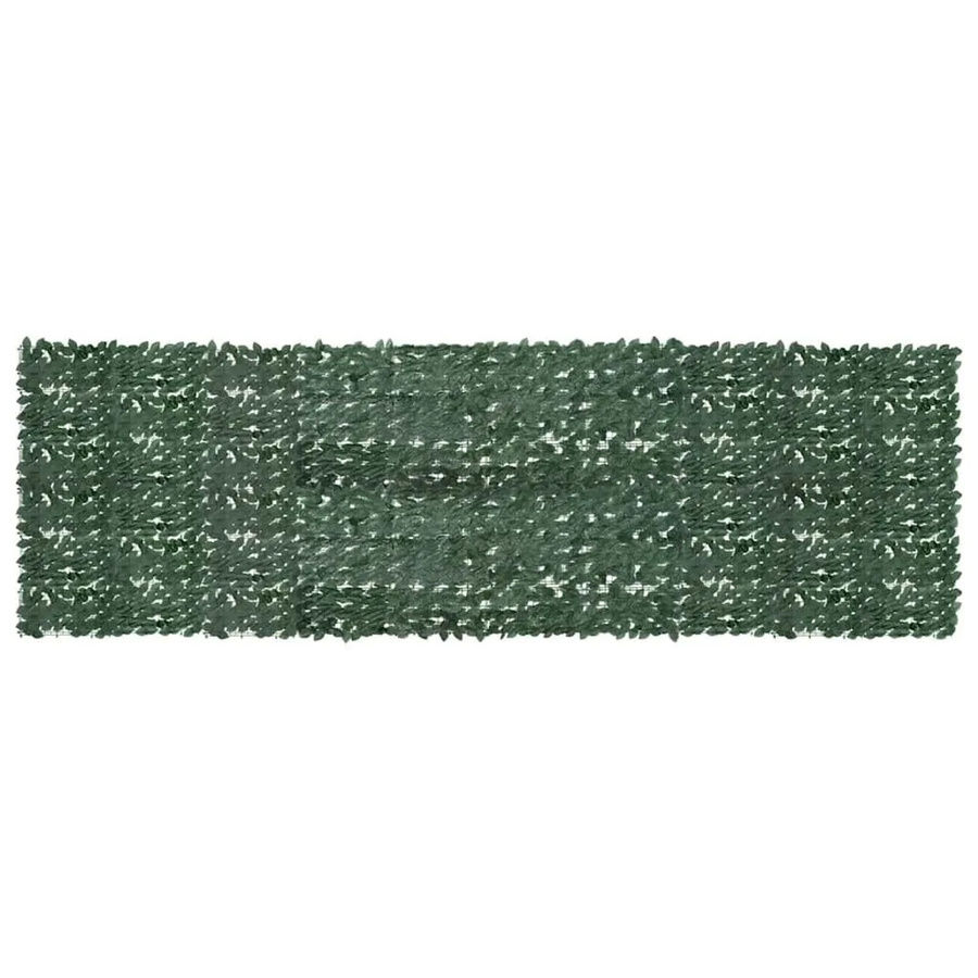 vidaXL Balkon-Sichtschutz mit dunkelgrünen Blättern, Breite: 500 cm, Höhe: 150 cm - Bild 2