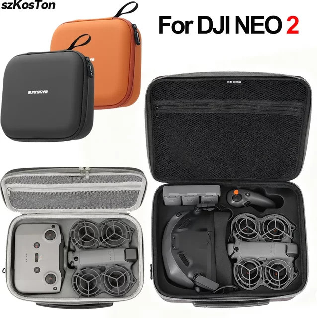 DJI Tragetasche und Umhängetasche für DJI Neo 2 Fly More Combo Drohne zur sicheren Lagerung von Zubehör - Bild 1
