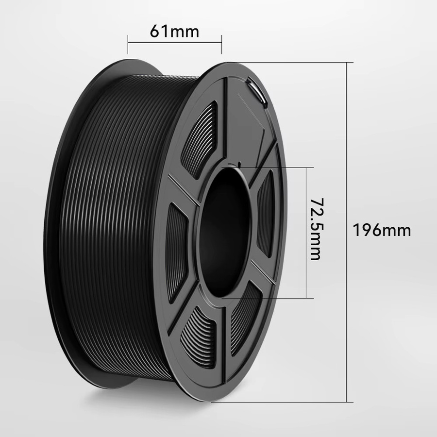 JAYO 3D-Drucker Filament Set 10 Rollen in Weiß, PETG PLA Meta HSMPETG PLA PLUS für FDM 3D-Drucker, Durchmesser 1,75 mm - Bild 2