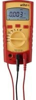 Wiha Digitales Multimeter 45218 Messgerät bis 600 V AC CAT IV in Rot und Gelb - Bild 1