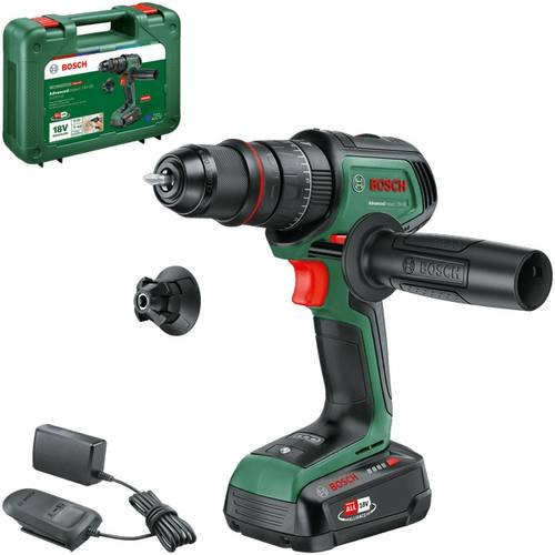 Bosch AdvancedImpact 18V-80 QuickSnap Akku-Schlagbohrmaschine in Grün mit 2,5 Ah Akku - Bild 1