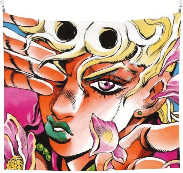 Jojo's Bizarre Adventure Anime Wandteppich von JMG Household Supplies, Mehrfarbig, B x H: 40 x 60 cm - Bild 1