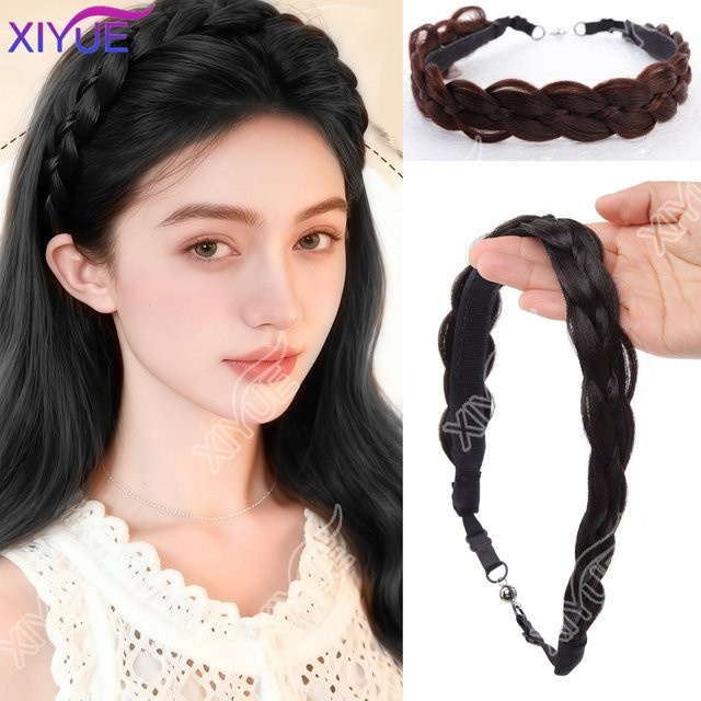XIYUE Geflochtenes Haar Stirnband, Damen - Bild 1