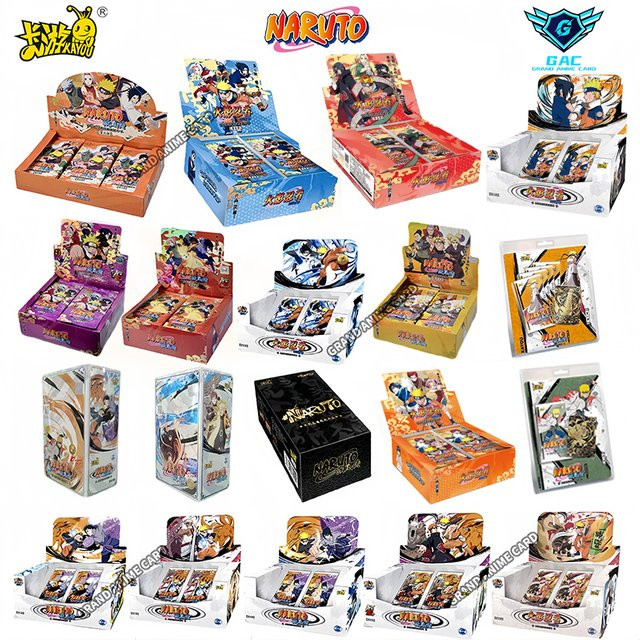KAYOU Naruto Karten Booster Box, Anime TCG, Kinderspielzeug - Bild 1