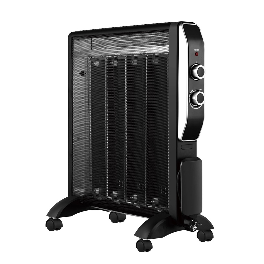 VALE Micathermic Heater HY-200A Heizstrahler 2000W Schwarz, B/H/T: 61,5 x 26,5 x 56,0 cm - Bild 2