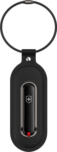 Victorinox Gepäckanhänger Koffer Namensschild in Schwarz - Bild 1